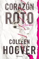 Book cover for "Corazón roto" by Collen Hoover