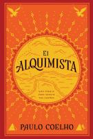 Cubierta de libro El Alquimista escrita por Paulo Coelho