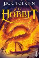 Cubierta del libro "El hobbit" escrita por J. R. R. Tolkien