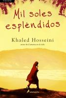 Cubierta de libro "Mil soles esplendidos" escrito por Khaled Hosseini